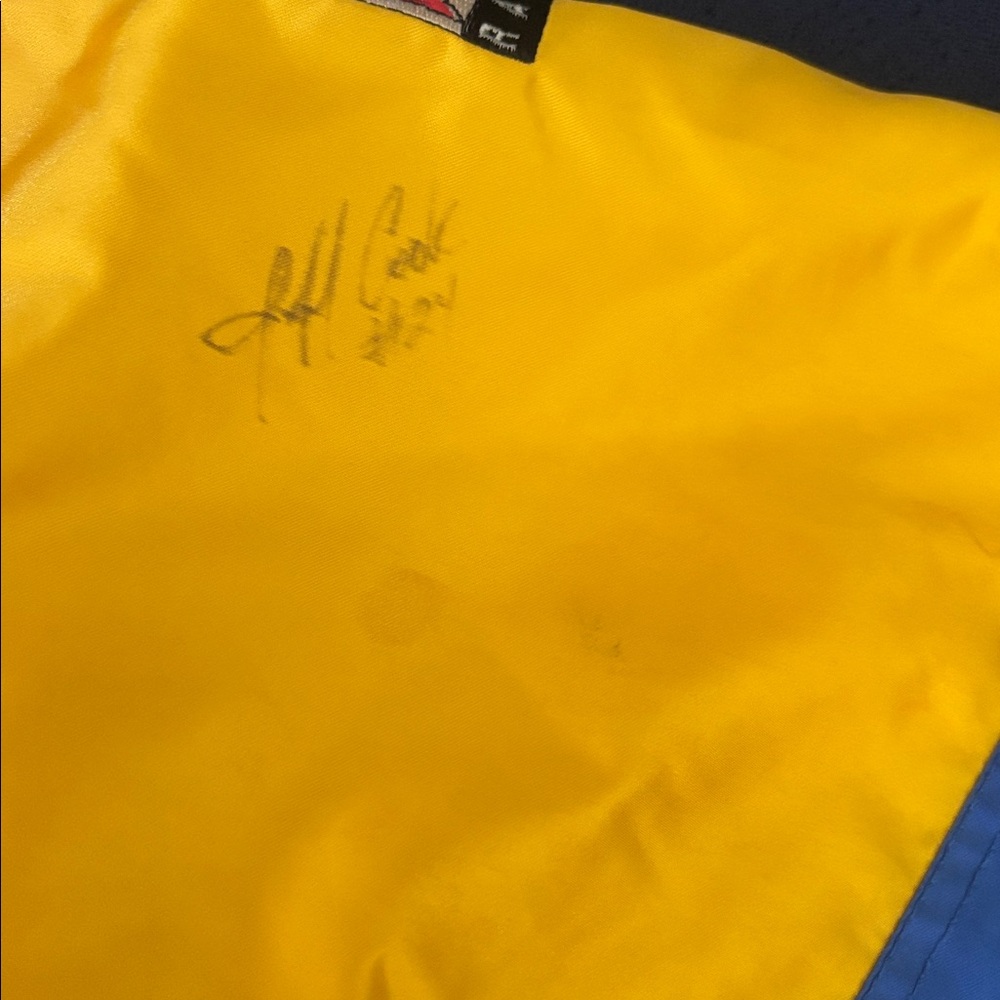Nascar Blue and Yellow Jacket - Picture 12 of 12